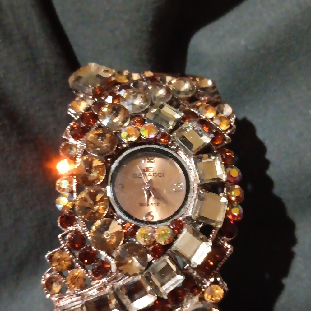 Costume jewelry watch